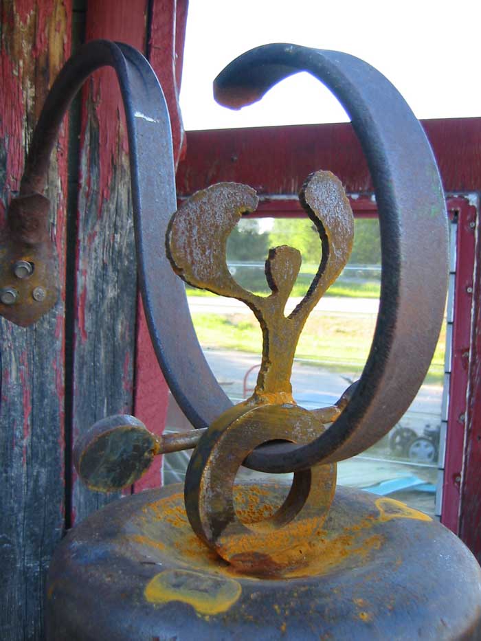 bell made from O2 tank